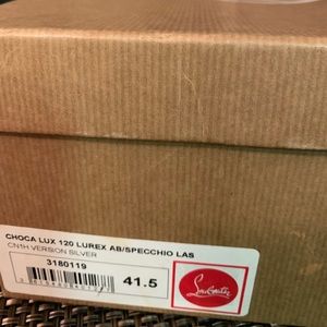 Used women louboutin shoes with a box size 11.5